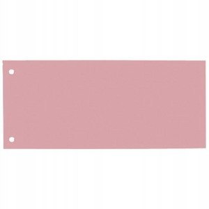 Przekładka kartonowa 1/3 A4 105x240mm różowa (100szt) 100205027 OXFORD Przekładka kartonowa 1/3 A4 105x240mm różowa (100szt) 100205027 OXFORD