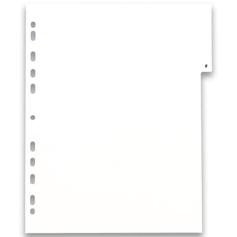 Przekładki A4 MAXI A-Z kolor PP alfabetyczne ELBA 100204733 Przekładki A4 MAXI A-Z kolor PP alfabetyczne ELBA 100204733