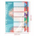 Przekładki Colour`Breeze PP A4 6 przekładek 628499 ESSELTE