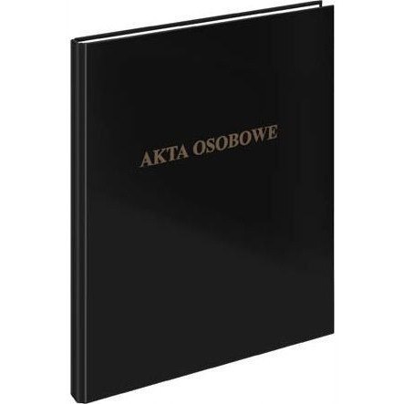 Segregator AKTA OSOBOWE A4/2/2 czarny 030/02 VAUPE Segregator AKTA OSOBOWE A4/2/2 czarny 030/02 VAUPE