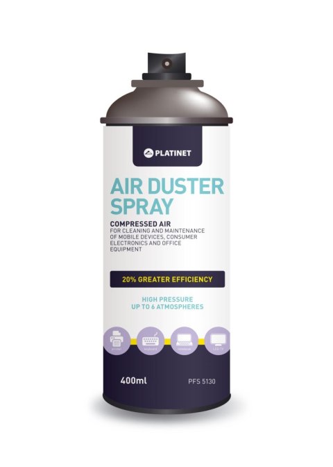 Sprężone powietrze PLATINET 400ml (42610) Sprężone powietrze PLATINET 400ml (42610)