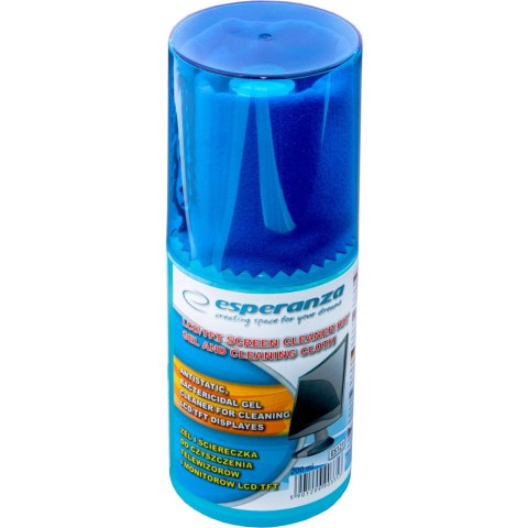 Żel do czyszczenia LCD/TFT z mikrofibrą ES121 ESPERANZA Żel do czyszczenia LCD/TFT z mikrofibrą ES121 ESPERANZA