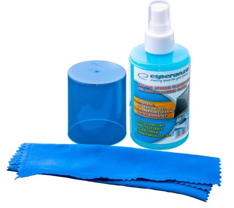 Żel do czyszczenia LCD/TFT z mikrofibrą ES121 ESPERANZA Żel do czyszczenia LCD/TFT z mikrofibrą ES121 ESPERANZA