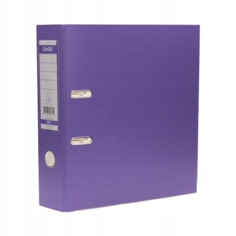 Segregator BANTEX A4/80mm XXL fioletowy z szyną 100551793 Segregator BANTEX A4/80mm XXL fioletowy z szyną 100551793