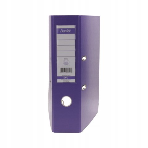 Segregator BANTEX A4/80mm XXL fioletowy z szyną 100551793 Segregator BANTEX A4/80mm XXL fioletowy z szyną 100551793