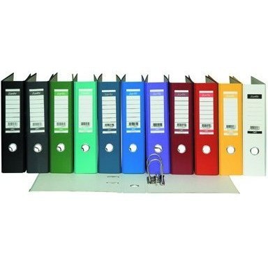 Segregator BANTEX A4/80mm XXL zielony z szyną 100551792 Segregator BANTEX A4/80mm XXL zielony z szyną 100551792