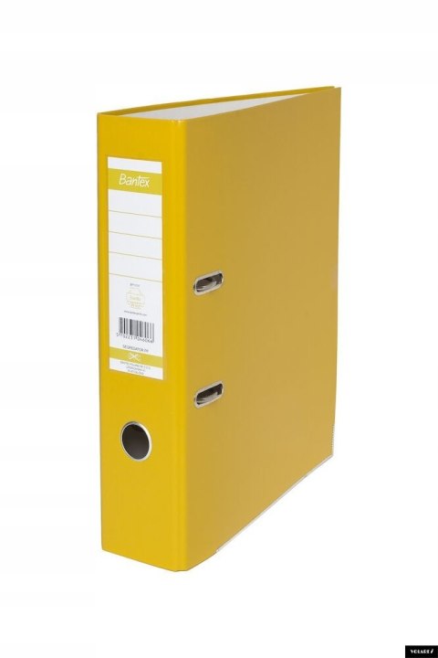 Segregator BANTEX A4/80mm XXL żółty z szyną 100551786 Segregator BANTEX A4/80mm XXL żółty z szyną 100551786