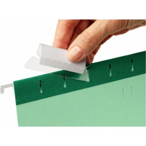 Identyfikatory do teczek PENDAFLEX przezroczysty (25szt) 94514 ESSELTE Identyfikatory do teczek PENDAFLEX przezroczysty (25szt) 94514 ESSELTE