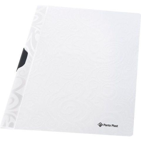 Skoroszyt A4 z klipsem bocznym TAI CHI biały 0410-0078-09 PANTA PLAST Skoroszyt A4 z klipsem bocznym TAI CHI biały 0410-0078-09 PANTA PLAST