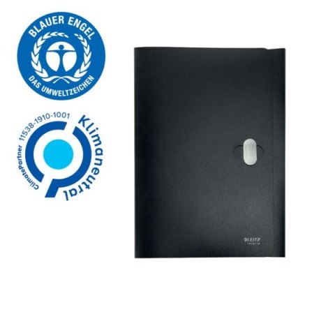Teczka Recycle A4 PP, czarna 46220095 Teczka Recycle A4 PP, czarna 46220095