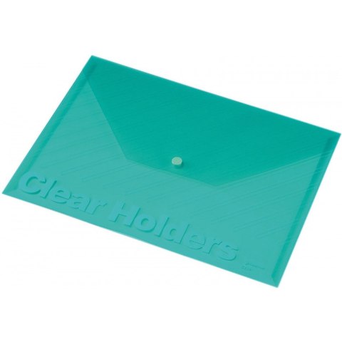Teczka kopertowa A4 przezroczysta C330 zielona 0410-0016-04 Panta Plast Teczka kopertowa A4 przezroczysta C330 zielona 0410-0016-04 Panta Plast