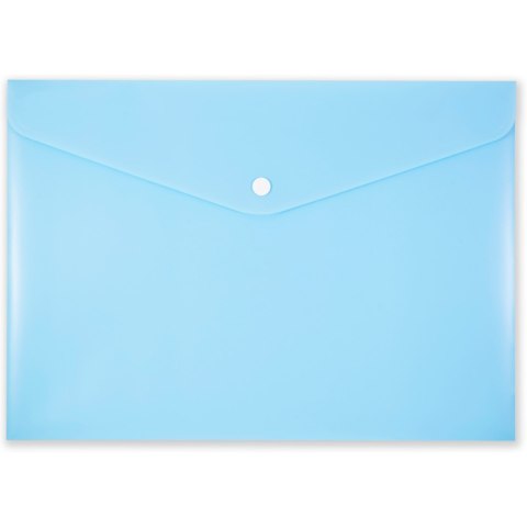 Teczka kopertowa na zatrzask A4 PP-113 niebieska pastelowa TT7943 PENMATE Teczka kopertowa na zatrzask A4 PP-113 niebieska pastelowa TT7943 PENMATE