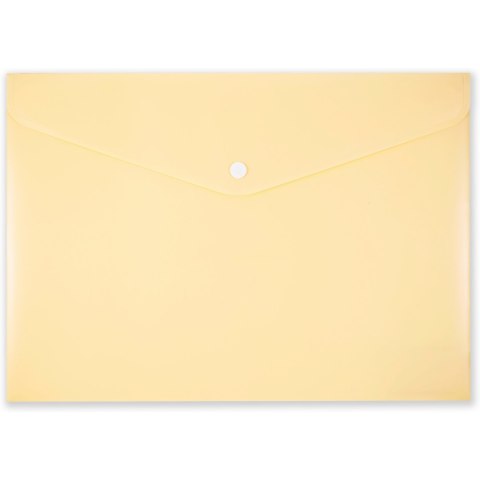 Teczka kopertowa na zatrzask A4 PP-113 żółta pastelowa TT7941 PENMATE Teczka kopertowa na zatrzask A4 PP-113 żółta pastelowa TT7941 PENMATE
