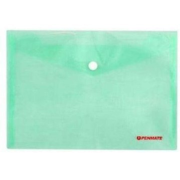 Teczka kopertowa na zatrzask A4 zielona PP-231 TT6708 PENMATE Teczka kopertowa na zatrzask A4 zielona PP-231 TT6708 PENMATE