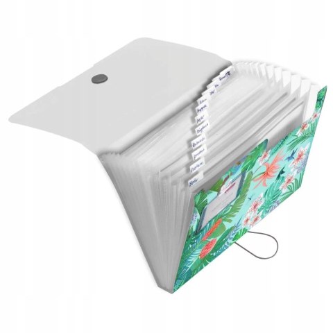 Teczka rozkładana A4 PP 12 przegródek LADYLIKE JUNGLE 50044016 Herlitz Teczka rozkładana A4 PP 12 przegródek LADYLIKE JUNGLE 50044016 Herlitz
