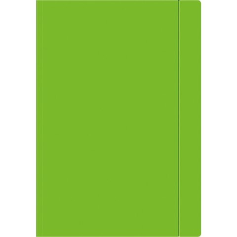 Teczka z gumką A4+ FLUO zielona INTERDRUK Teczka z gumką A4+ FLUO zielona INTERDRUK