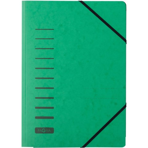 Teczka z preszpanu z gumką, na 1-200 kartek, zielona P2400703 DURABLE Teczka z preszpanu z gumką, na 1-200 kartek, zielona P2400703 DURABLE