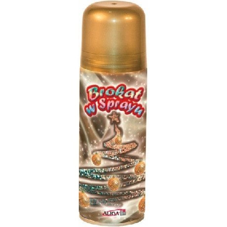 Brokat spray złoty 250ml. GS 150-G ALIGA Brokat spray złoty 250ml. GS 150-G ALIGA