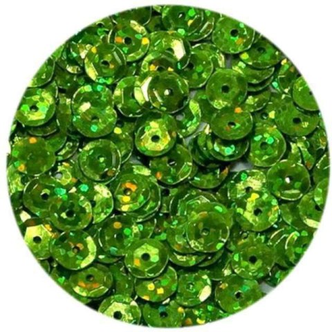 Cekiny hologramowe 8mm jasno zielone H150 BREWIS Cekiny hologramowe 8mm jasno zielone H150 BREWIS