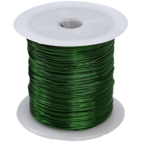 Drucik florystyczny 0,45mm x 30m zielony 339371 TITANUM Drucik florystyczny 0,45mm x 30m zielony 339371 TITANUM