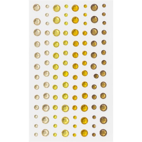 Kryształki samoprzylepne 3-6mm żółte (104) 251111 Galeria Papieru Kryształki samoprzylepne 3-6mm żółte (104) 251111 Galeria Papieru