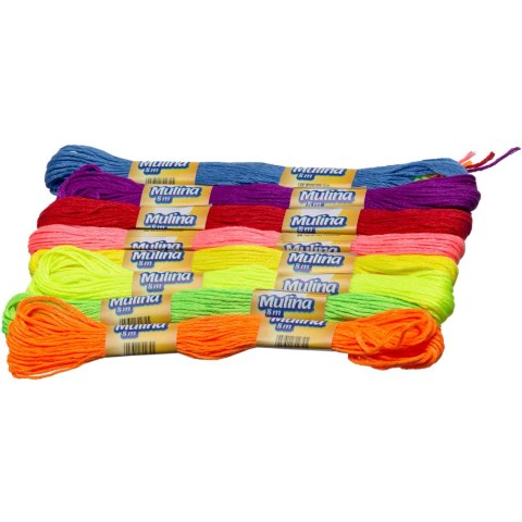Mulina neonowa mix 8 kol. 8m MN BREWIS Mulina neonowa mix 8 kol. 8m MN BREWIS