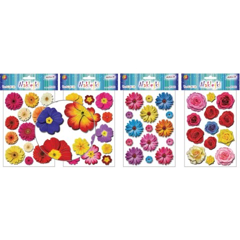 Naklejki do decoupage KWIATY mix 12,7x18,8cm NK-8978 ALIGA Naklejki do decoupage KWIATY mix 12,7x18,8cm NK-8978 ALIGA