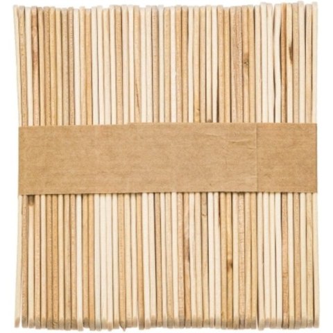 Patyczki kreatywne drewniane 140mm jumbo naturalne (50szt.) PND140 BREWIS Patyczki kreatywne drewniane 140mm jumbo naturalne (50szt.) PND140 BREWIS