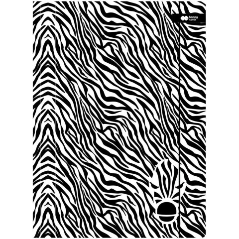 Teczka kartonowa z gumką BLACK&WHITE ZEBRA 24x31cm HA 7621 2431-BW02 HAPPY COLOR Teczka kartonowa z gumką BLACK&WHITE ZEBRA 24x31cm HA 7621 2431-BW02 HAPPY COLOR