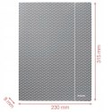 Teczka kartonowa z gumką Colour`Breeze A4 niebieska 628492 ESSELTE