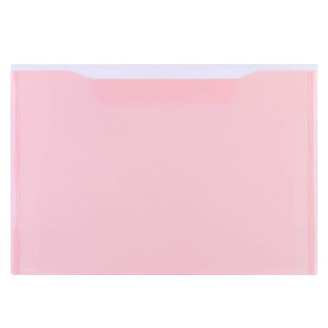 Teczka kopertowa na zatrzask MACARON różowa 5506 PINK DELI Teczka kopertowa na zatrzask MACARON różowa 5506 PINK DELI