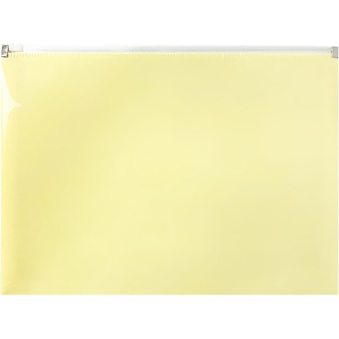 Teczka na suwak A4 pastel żółty TSP-A4-03 BIURFOL Teczka na suwak A4 pastel żółty TSP-A4-03 BIURFOL