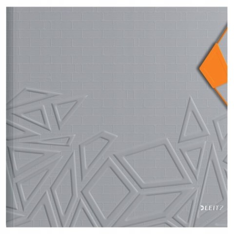 Teczka z przegródkami Leitz Urban Chic, PP, A4, mieści 250 kartek, szara 39970088 Teczka z przegródkami Leitz Urban Chic, PP, A4, mieści 250 kartek, szara 39970088