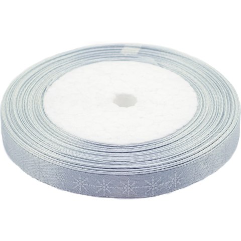 Wstążka satynowa Boże Narodzenie 12mm/22m srebrna WSX12-3 BREWIS Wstążka satynowa Boże Narodzenie 12mm/22m srebrna WSX12-3 BREWIS